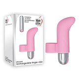 Adam and Eve Silicone USB Rechargeable Finger Vibrator Pink